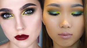 tinker bell green eyeshadow tutorial