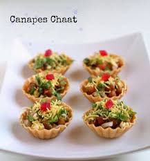 canapes chaat recipe indian canapes