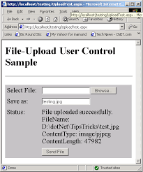 file upload user control with asp net