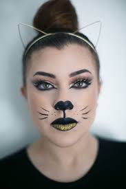 halloween makeup glam kitty live