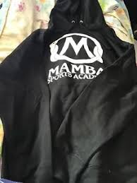 Well you're in luck, because here they come. Nwot Mamba Sports Academy Black Hoodie Authentic Medium Ebay