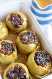 easy baked apples with mincemeat recipe