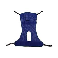 Invacare Reliant Full Body Mesh Sling W Commode Opening