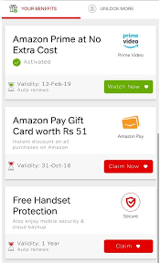 Join amazon prime and watch exciting new movies and shows at just rs. Airtel Thanks Get Rs 51 Amazon Pay Gift Card Renew Amazon Prime For Free Business Standard News