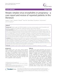 pdf herpes simplex virus encephalitis