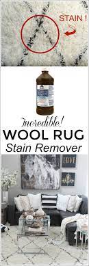 incredible wool carpet stain remover