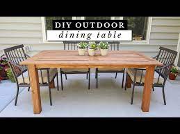 Easy Diy Outdoor Table Budget