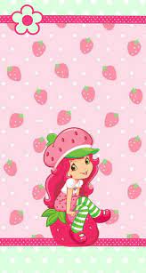 strawberry cartoon hd phone wallpaper