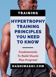 hypertrophy training muscle building