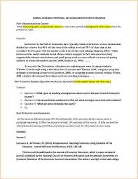 Sample Research Proposals      Documents in Word  PDF