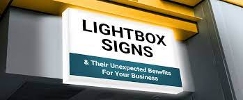 Light Box Signs And The Benefits They