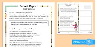 Writing a Report  Tips and Sample of Reports  SP ZOZ   ukowo How to Write up Student Report Cards   Get these tips and free samples