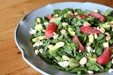 california spinach salad