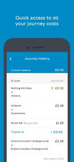 tfl oyster and contactless on the app