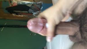 Cum pouring out of my cock Nasty Snack
