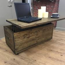 Adjustable Height Coffee Table Chest