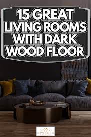 15 great living rooms with dark wood floor