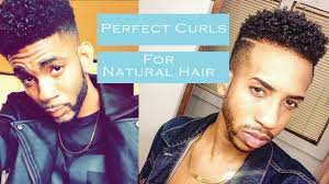 perfect curly hair for black men