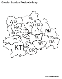 greater london postcode area and