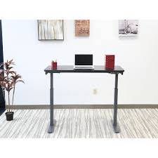 What is an adjustable height desk? Motionwise Electric Height Adjustable Desk Home Office Style 24 Inch X48 Inch Black The Home Depot Canada