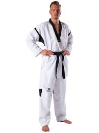 Taekwondo Uniform Revolution Black Mesh