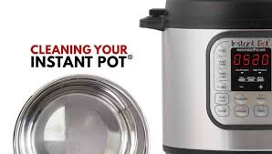 4 steps to cleaning instant pot photo