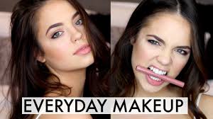 college makeup routine