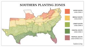 usda zone map the southern guide to