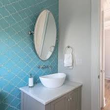 Ann Sacks Powder Room Wall Tiles Design