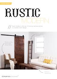 modern rustic interior decor design