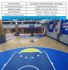 indoor basketball court flooring