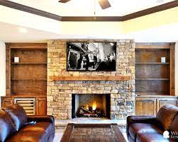 Fireplace Basement Design Ideas