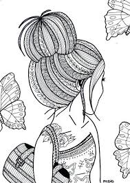 This collection of free printable coloring pages features 12 different fantasy art scenes and characters to let your imagination run wild. Free Printable Coloring Pages For Teens Italien Forum Info Throughout Coloring Pages For Teenagers Doodle Art Designs Coloring Pages For Girls