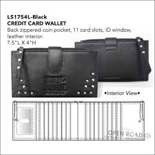 When you refer friends to the h‑d visa card earn $50 at h‑d for every friend who is approved and makes a purchase within the first 60 days. Open Road Harley Davidson Women S Wallet Harley Davidson Credit Card Wallet Ls1754l Black