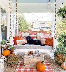 46 Stylish Fall Porch Decor Ideas To