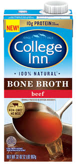 beef bone broth college inn