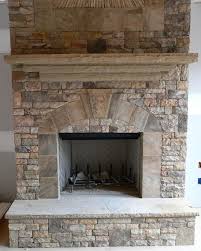 Stack Stone Fireplace Fireplace Stone