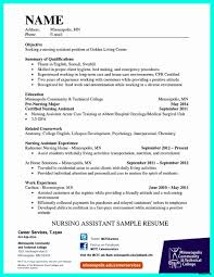 Sample Cna Resume Beautiful Nursing Assistant Resume Examples Resume