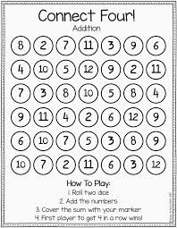 For this game, students will need 2 dice and a piece of paper or printable dice activities for math. Pin On Math