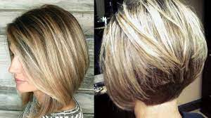 Short sleek hairstyle with thin baby bang. Amazing Bob Hairstyles For Women With Thin Hair Fine Hair Youtube