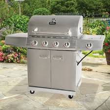 Serve up a crowd with this attractive kenmore 4 burner stainless steel gas grill. Backyard Grill 4 Burner Gas Grill