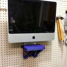 3d Printable Imac Wall Mounted Base By