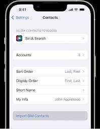 import contacts from your sim card to