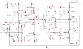 500watt power lifier circuit