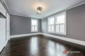 Love The Gray Walls And Dark Floors