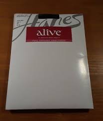 Hanes Alive Full Support Control Top Pantyhose Rft Size A