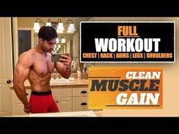 complete workout plan for clean muscle