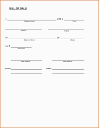 020 Free Printable Bill Of Sale Auto Template For Vehicle