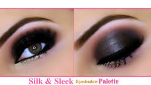 black smokey eye makeup you