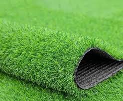 matte green football synthetic turf at